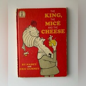 Vintage 1965 Dr. Seuss The King, The Mice and The Cheese Book
